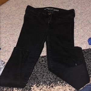 Black skinny jeans